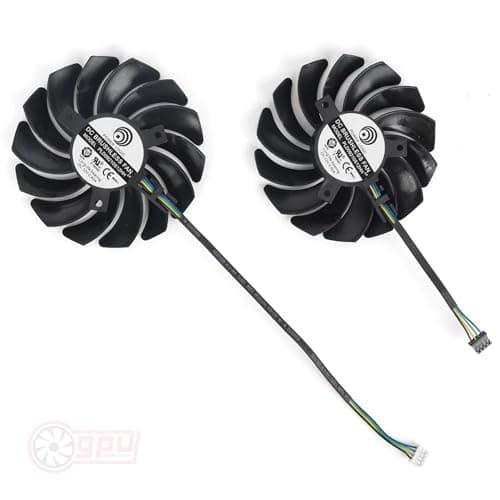 Image of MSI RTX 2060 2070 2080 Super VENTUS OC Replacement Fan for MSI Graphics Cards, Air Cooling, 87mm, 12V, 4-Pin Graphics Card Cooler, VGA Card Replacement GPU Fan PLD09210S12HH