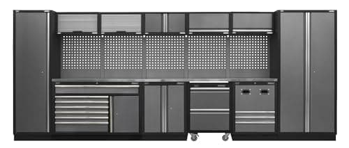 Image of Modular Storage System Combo - Stainless Steel Worktop