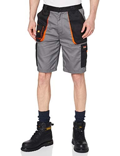 Image of Result R319X Work-Guard Lite Shorts - Grey/Black/Orange, 2X-Large