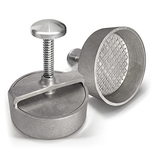 Image of ADELMANN EDELSTAHLTECHNIK professional XL Burger Press | non-stick coating | 4.9 Inch Hamburger Patty Maker | for perfect Patties