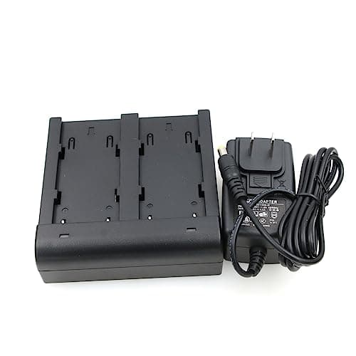 Image of ZBLZGP Dual Battery Charger BC-30D for Trimble BT-61 BT-62 BT-65 Clip-on GNSS GPS 54344 Battery BT-66Q