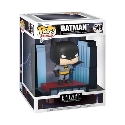 Image of Funko Pop! Deluxe: BTAS - Batman - Animated Batman - Vinyl Collectible Figure - Gift Idea - Official Merchandise - Toy for Children and Adults - TV Fans - Model Figure for Collectors and Display