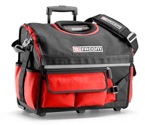 Image of Facom BS.R20PG Textile Tool Box, Red 550 x 440 x 360 mm