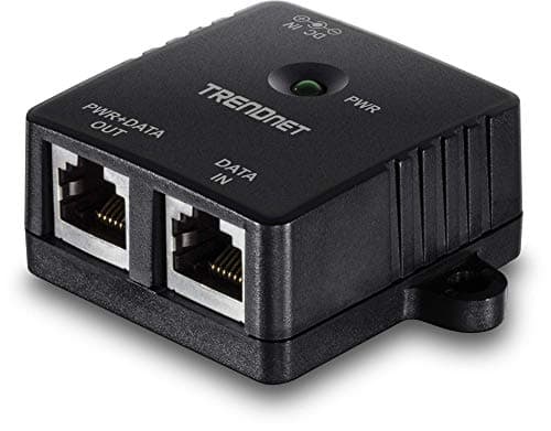 Image of TRENDnet Gigabit Power over Ethernet (PoE) Injector, Full Duplex Gigabit Speed Supported, Network PoE Devices up to 100 M (328 Ft.), 15.4 Watts, Auto-MDIX In/Out, Plug & Play, TPE-113GI