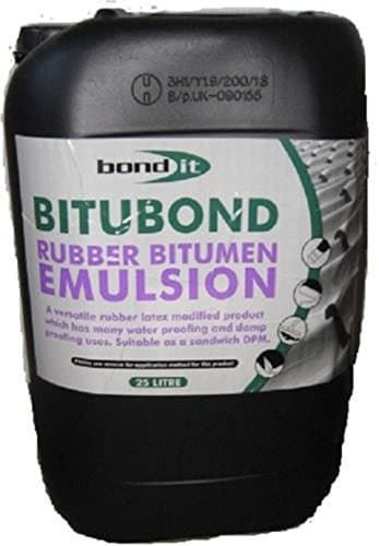 Image of 25L BITUMEN EMULSION LIQUID DPM DPC DAMP PROOF PROOFING FLOOR WATERPROOF PAINT MEMBRANE NEW