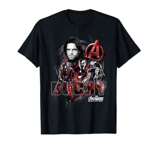 Image of Marvel Avengers Infinity War Bucky Crew T-Shirt