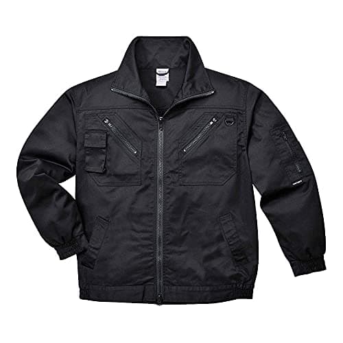 Image of Portwest Action Jacket, Size: S, Colour: Black, S862BKRS
