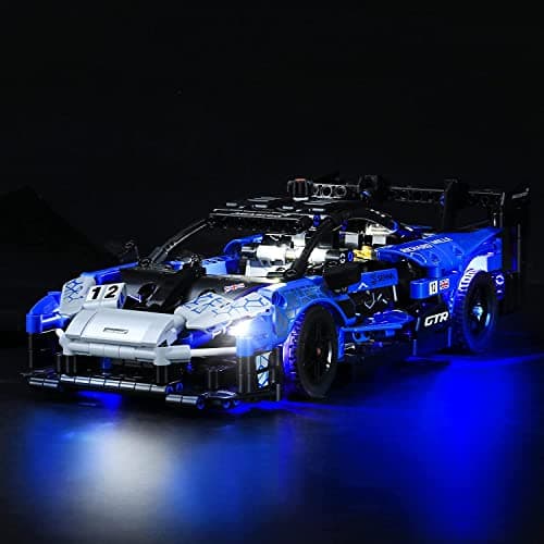 Image of GEAMENT LED Light Kit Compatible with LEGO McLaren Senna GTR -for Technic 42123 Model (Building Set Not Included)
