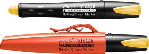 Image of Pica Visor Permanent Refillable Longlife Industrial Marker Yellow 990/44