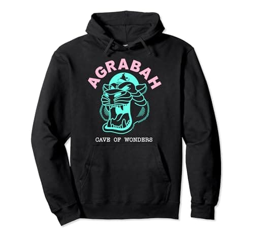 Image of Disney Aladdin Agrabah Tiger Cave Of Wonders Pullover Hoodie