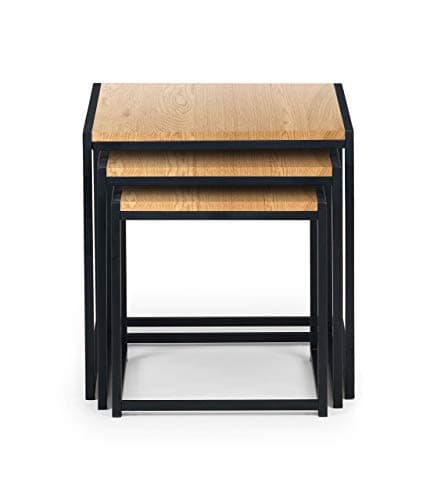 Image of Julian Bowen Tribeca Nest of Tables, Oak