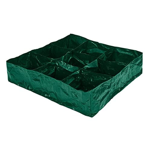 Image of Draper 9-Section Grow Bag Planter | 230L Capacity | Outdoor Planter| Greenhouse Acessories | Vegetables Growing Bag | 10110