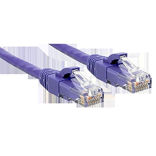 Image of LINDY 2m Cat.6 U/UTP Ethernet Cable, Purple