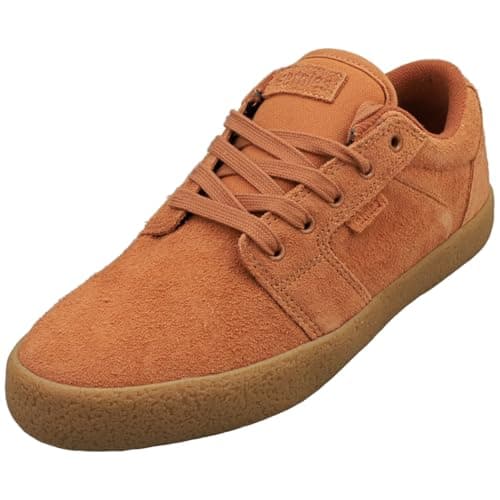 Image of Etnies Barge Ls Premium Mens Skate Trainers in Brown - 9 UK