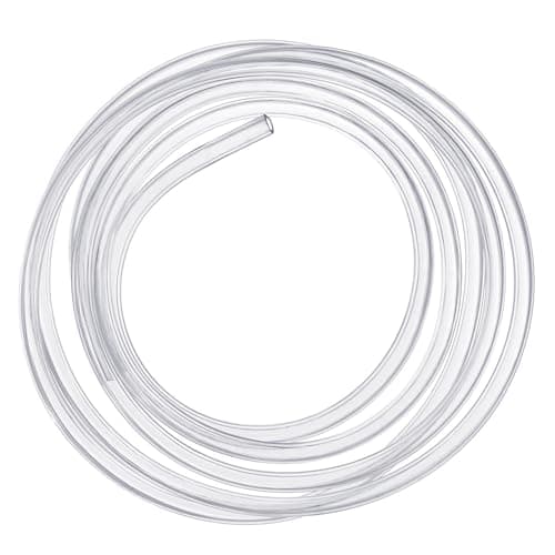 Image of Kesote 3M Clear PVC Tubing 7mm ID 9mm OD, Flexible Plastic Hose Pipe for Water Transfer, Garden Irrigation, Air Pumps