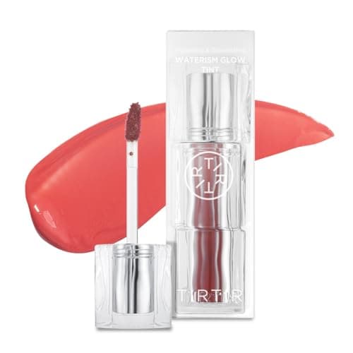 Image of TIRTIR Waterism Tinted Lip Gloss #02 Merry Coral, 0.14 Fl Oz – Kiss Ready Lipgloss, 12H Long Lasting Non Sticky Natural Tinted Glow Korean Multiuse Cheek and Lip Tint for Women gift