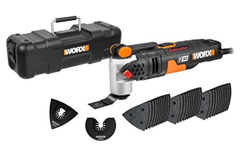 Image of WORX WX681 F50 400W Sonicrafter Multi-Tool Oscillating Tool with 40 Accessories