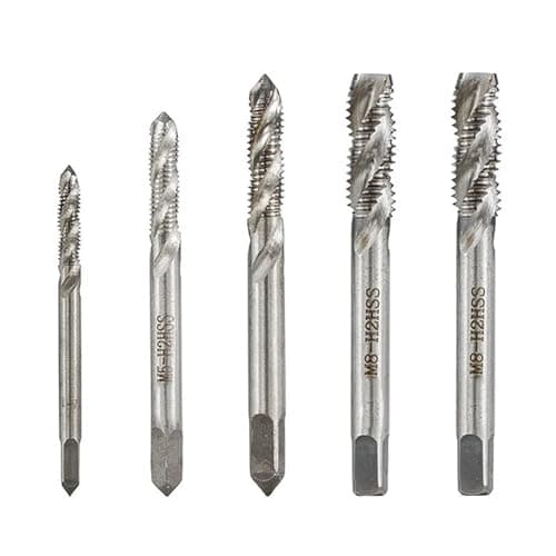 Image of NWPNLXEA Metric Tap HSS Steel Spiral Flute Screw Tap M2-M18 Machine Thread Tap Drill Hand Tools for Metal Blind Hole 1Pcs(M8x1.25) NWPNLXEA