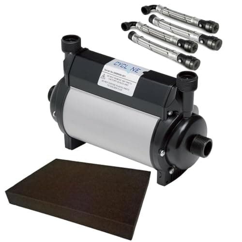 Image of Stuart Turner 1.5 Bar Twin Impeller Shower Pump Replaces Bristan Varispeed & Mat