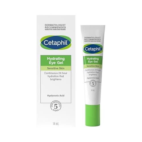 Image of Cetaphil Hyaluronic Acid Eye Gel, 14ml, Eye Cream with Niacinamide, Visibly Reduce Dark Circles, Vegan-Friendly, Packaging May Vary
