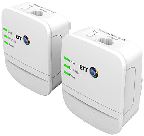 Image of Broadband Extender 600 Kit, for BT, Networking Products, Mains/AC Networking, Mains Powerline Networking, Powerline Adaptor, Broadband Extender