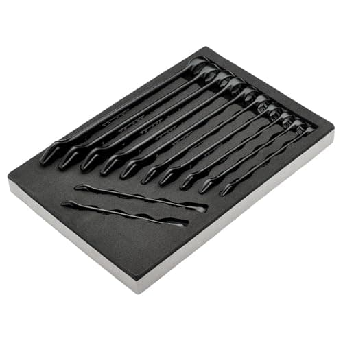 Image of Draper Expert HI-TORQ® Metric Combination Spanner Set in EVA Foam Tray (12 Piece)