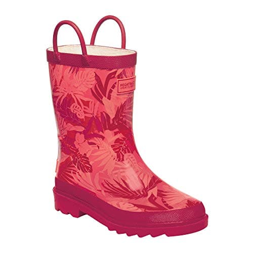Image of Regatta Minnow Jnr Welly, Girls’ Wellington Boots, Pink (Peachbl/Dkcr 9vk), 12 Child UK (31 EU)