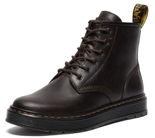 Image of Dr. Martens Men's Brookline Chukka 6 Eye BootPlatform, Brown, 7 UK