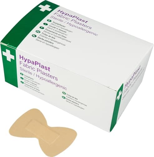 Image of Safety First Aid Group HypaPlast Fabric Plasters, Fingertips (Pack of 100)