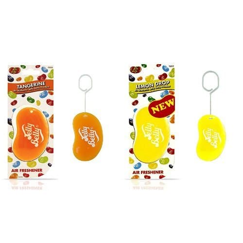 Image of Jelly Belly 3D Jelly Bean Air Freshener - Tangerine & Lemon Drop