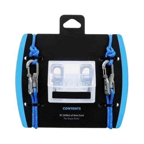 Image of HonJiekomy Rope Tightener, 21x15x5 Cm Cord And Cinching Tool With Roller-cam Techno, Non-Slip Adjustable Pulling Tensioner, Heavy-Duty Durable Design, For Camping Boating Outdoor Work Adults Men
