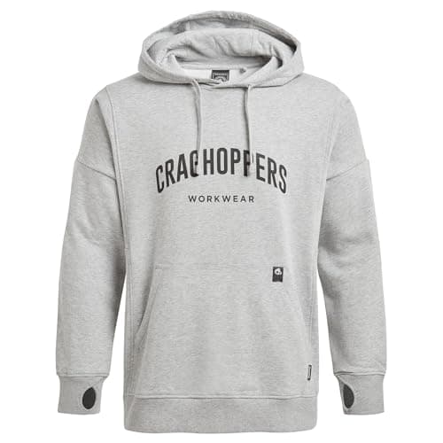 Image of Craghoppers Mens Workwear Oulston Hoodie (XL) (Soft Grey Marl)