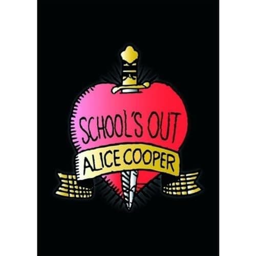 Image of Alice Cooper School´s Out Postcard (One Size) (Multicoloured)