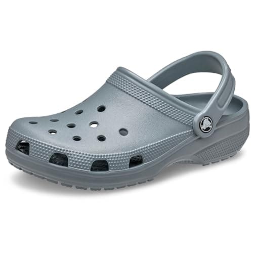 Image of Crocs Unisex Classic Clogs Concrete Size 4 UK Men/ 5 UK Women