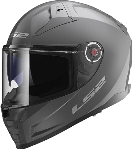 Image of LS2, Full-Face Motorcycle Helmets FF811 Vector II Solid Nardo Grey, XS