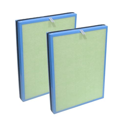 Image of PUREBURG Replacement Filter Compatible with BONECO P400 Air Purifier Fits A401 A402 A403,2-Pack H13 HEPA Activated Carbon 3-Stage Filtration