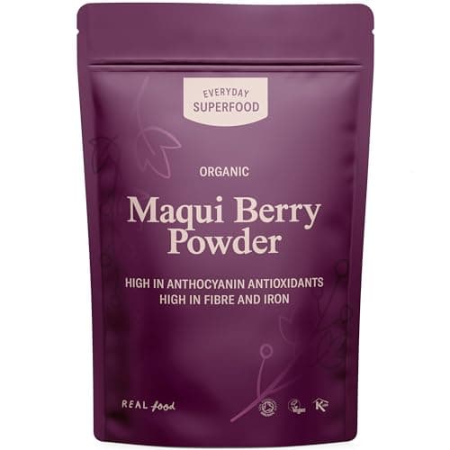 Image of Everyday Superfood Organic Maqui Berry Powder 190g Great with a Frozen Acai & Maca Bowl, Freez Dried Fruit Powder