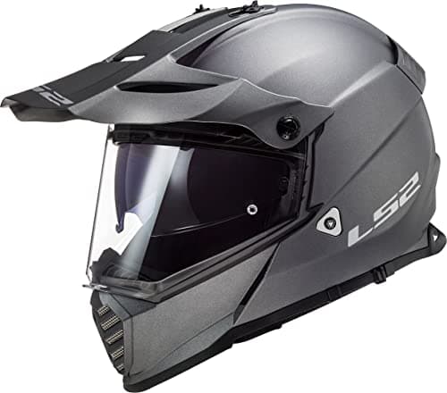 Image of LS2 MX436 PIONEER EVO MATT TITANIUM XL
