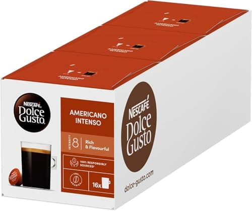 Image of NESCAFÉ DOLCE GUSTO Americano Intenso Coffee Pods (Total 48 Servings) - Sold by Bargain Hub