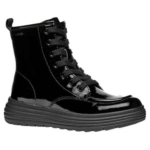 Image of Geox Girls J Phaolae Ankle Boot, Black, 1.5 UK