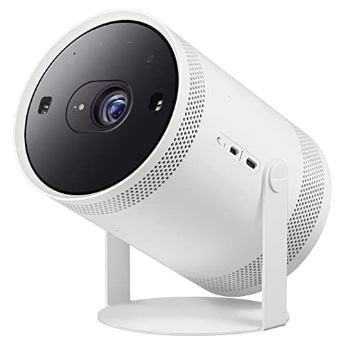 Image of The Freestyle LSP3B Full HD HDR Smart TV LED 4K Projector (17-100 Inch Projection) - Compatible With Amazon Alexa, Smart TV By Tizen, 180 Degree Viewing Angle, Auto Keystone, 360 Degree Speaker Audio