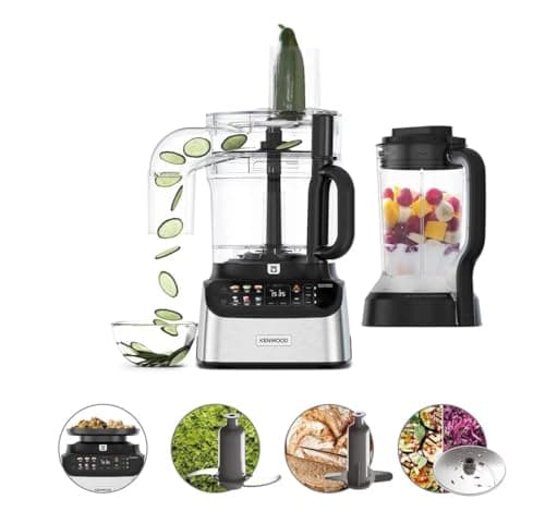 Image of Kenwood FDM73.480SS MultiPro One Touch Food Processor and Blender