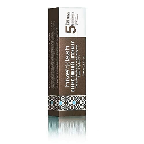 Image of Hive Lash Tint Dark Brown 20ml – Professional Eyelash & Eyebrow Tint for Long-Lasting Colour Definition