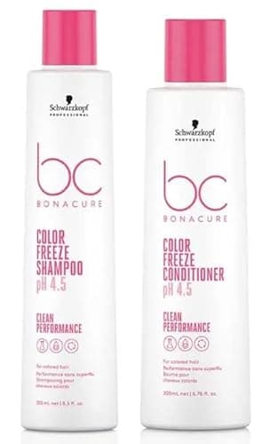 Image of Schwarzkopf BC Clean DUO Color Freeze Shampoo 250ml and Conditioner 200ml