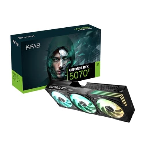 Image of KFA2 GeForce RTX™ 5070 Ti EX Gamer 1-Click OC, Xtreme Tuner App Control, 16GB, GDDR7, 256-Bit, DP 2.1b*3/HDMI 2.1b/DLSS 4/Gaming Graphics Card