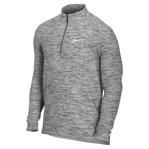Image of Nike BV4755 M NK DF PACER TOP HZ Sweatshirt mens iron grey/grey fog/reflective silv XL
