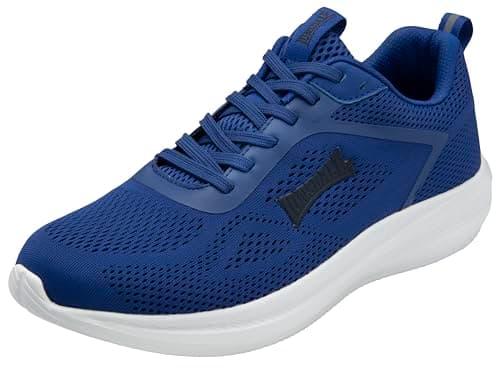 Image of Lonsdale Mens Santon Sneaker, Reflex Blue Grey, 9 UK