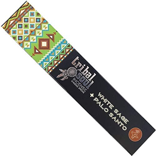 Image of Tribal Soul Incense sticks | 3 boxes of tribal soul incense Sticks WHITE SAGE - PALO SANTO