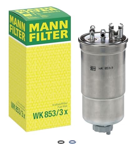Image of MANN-FILTER WK 853/3 x Fuel Filter - CARS + TRANSPORTERS