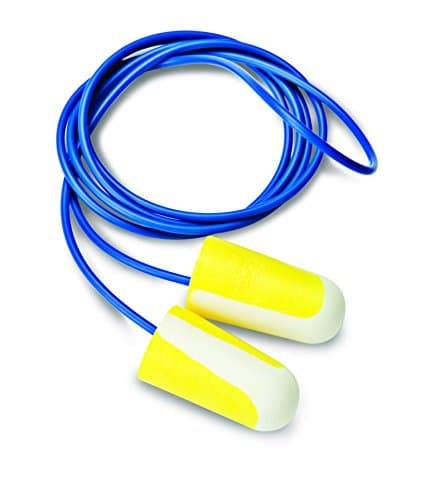 Image of Honeywell 1000106 Howard Leight Bilsom 304L Individually Wrapped Corded Earplugs, Size L, SNR 33 (Box of 100 pairs)